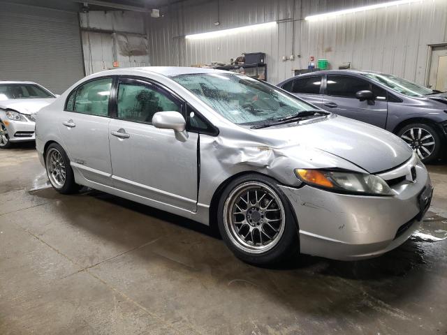 1HGFA16586L034485 - 2006 HONDA CIVIC LX SILVER photo 4