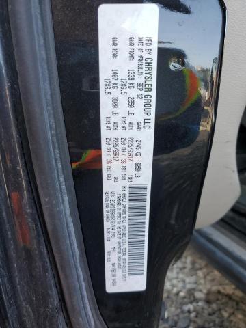 2C4RC1BG0DR565164 - 2013 CHRYSLER TOWN & COU TOURING შავი ფოტო 13