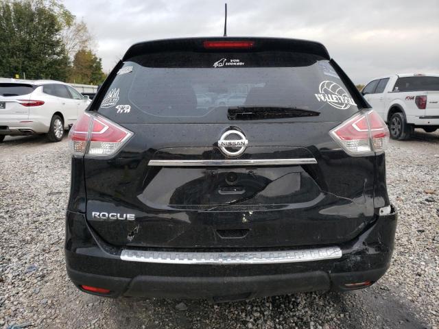 KNMAT2MT4GP724982 - 2016 NISSAN ROGUE S BLACK photo 6