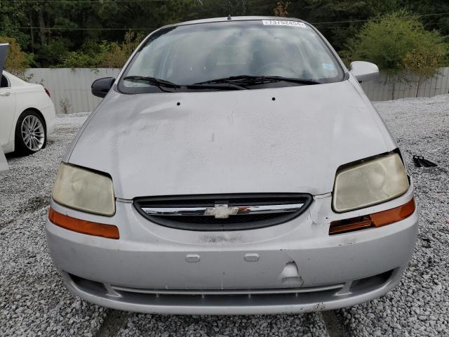 KL1TD66698B085685 - 2008 CHEVROLET AVEO BASE Gümüş foto 5