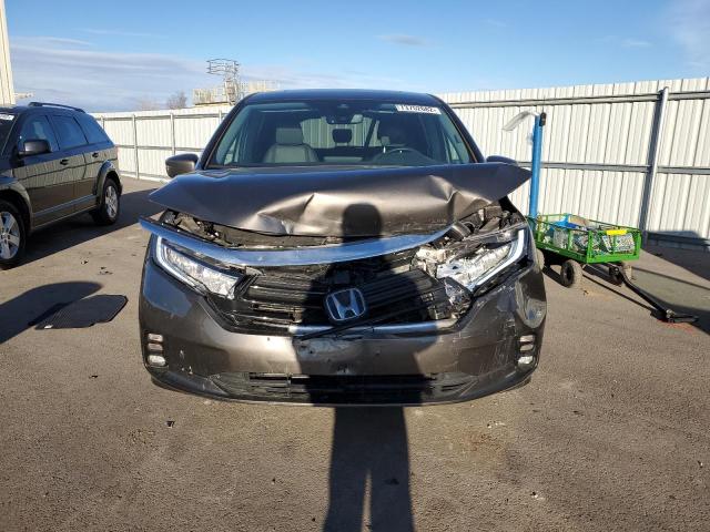 5FNRL6H89NB038508 - 2022 HONDA ODYSSEY TO GRAY photo 5