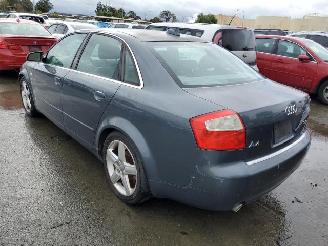 WAUJT68E34A166864 - 2004 AUDI A4 3.0 GRAY photo 2