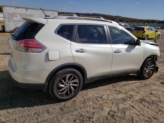 5N1AT2MT4FC777506 - 2015 NISSAN ROGUE SL S WHITE photo 3