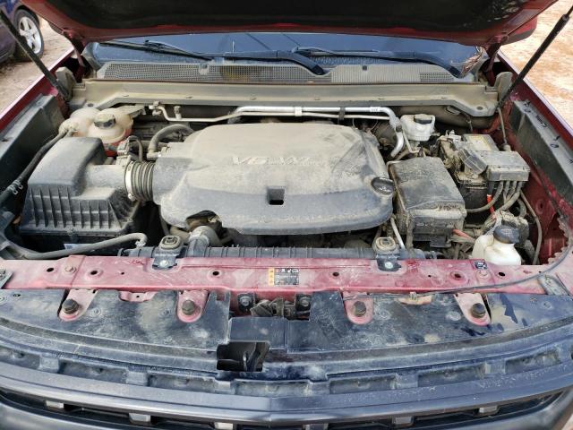 1GCGTEEN9J1316256 - 2018 CHEVROLET COLORADO ZR2 RED photo 11