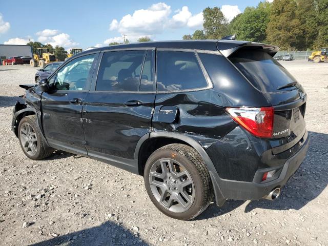 5FNYF8H51PB021127 - 2023 HONDA PASSPORT EXL BLACK photo 2