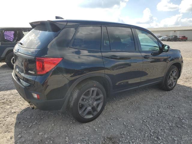 5FNYF8H51PB021127 - 2023 HONDA PASSPORT EXL BLACK photo 3