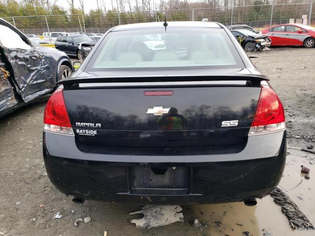 2G1WD58C869125829 - 2006 CHEVROLET IMPALA SUPER SPORT BLACK photo 6