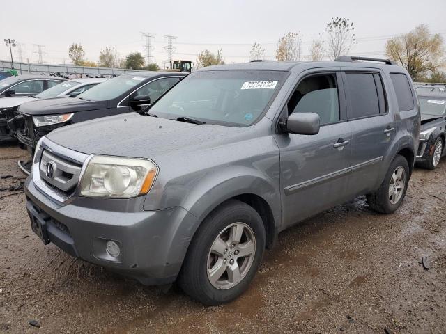 5FNYF485X9B029206 - 2009 HONDA PILOT EXL GRAY photo 1