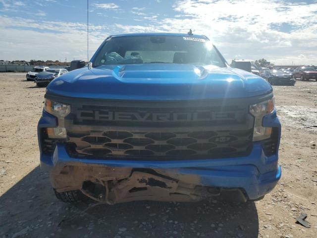 1GCPDBEK3NZ638173 - 2022 CHEVROLET SILVERADO K1500 CUSTOM BLUE photo 5