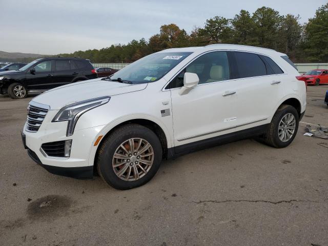 1GYKNDRS8KZ252027 - 2019 CADILLAC XT5 LUXURY WHITE photo 1