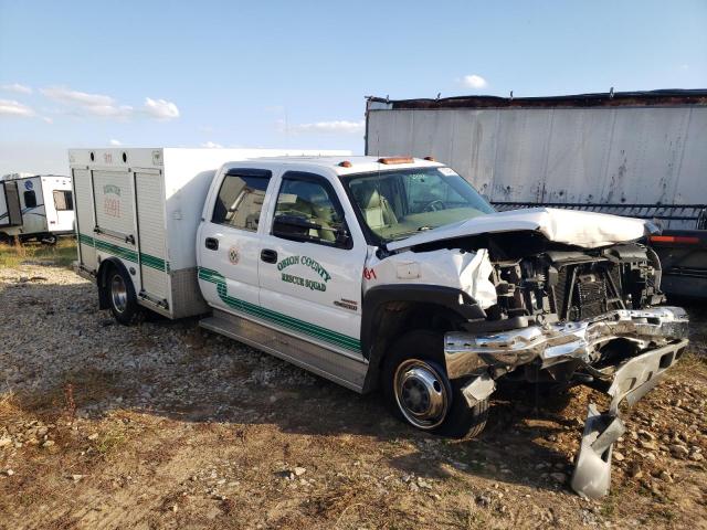 1GBJK33224F220096 - 2004 CHEVROLET SILVERADO K3500 WHITE photo 4