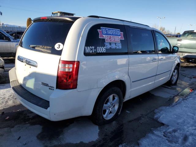 2D4RN5D16AR459164 - 2010 DODGE CARAVAN SXT WHITE photo 3