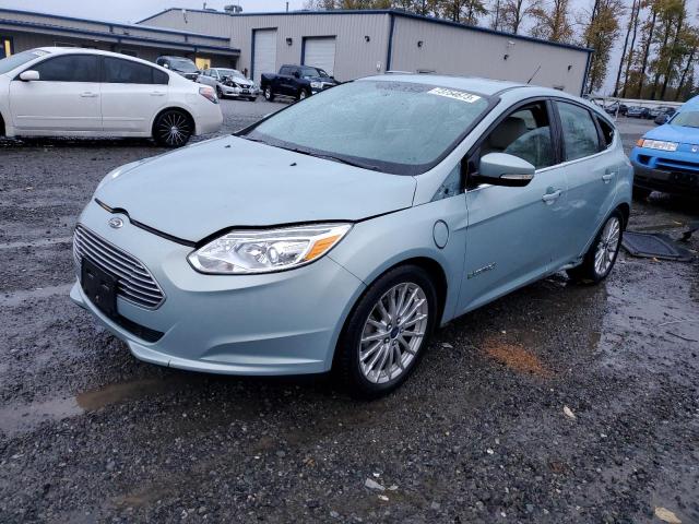 1FADP3R40EL294855 - 2014 FORD FOCUS BEV BLUE photo 1