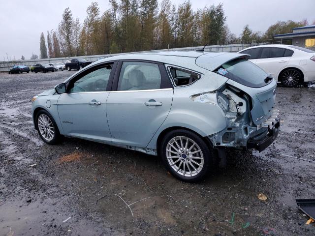 1FADP3R40EL294855 - 2014 FORD FOCUS BEV BLUE photo 2