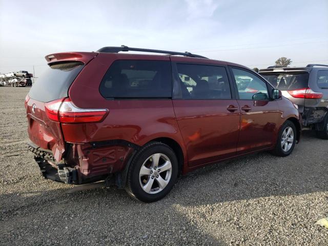 5TDKK3DC0GS698092 - 2016 TOYOTA SIENNA LE BURGUNDY photo 3