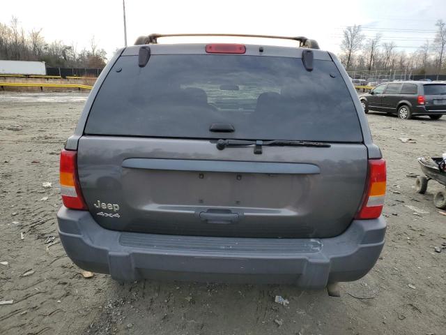 1J4GW48S14C432296 - 2004 JEEP GRAND CHER LAREDO GRAY photo 6