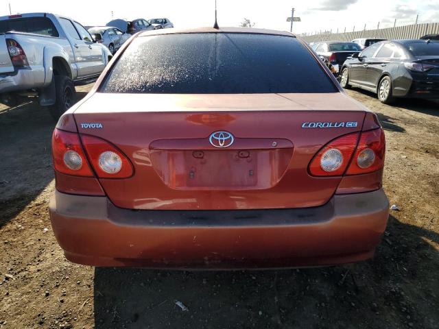 1NXBR32EX7Z927904 - 2007 TOYOTA COROLLA CE RED photo 6