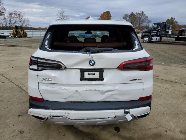 5UXCR6C53KLL11001 - 2019 BMW X5 XDRIVE40I WHITE photo 6