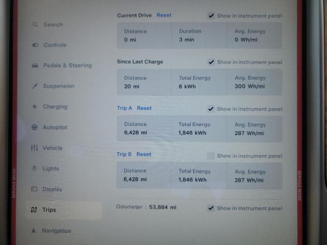 5YJSA1E23LF369902 - 2020 TESLA MODEL S WHITE photo 9