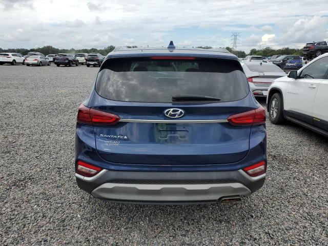 5NMS33AD3LH238951 - 2020 HYUNDAI SANTA FE SEL BLUE photo 6