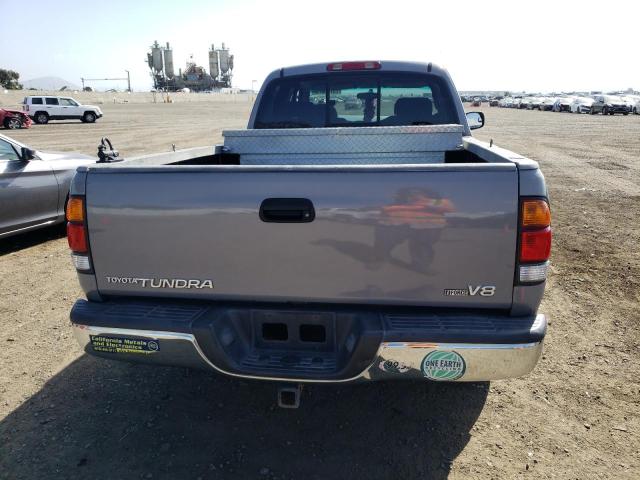 5TBRT341X2S314699 - 2002 TOYOTA TUNDRA ACCESS CAB ნაცრისფერი ფოტო 6