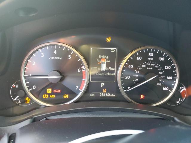 JTJDARBZ8M2186005 - 2021 LEXUS NX 300 BASE ვერცხლისფერი ფოტო 9