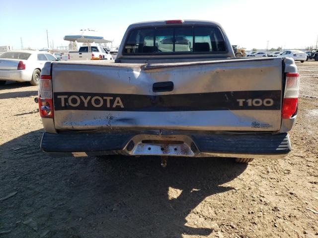 JT4TN12D8T0017752 - 1996 TOYOTA T100 XTRACAB GRAY photo 6