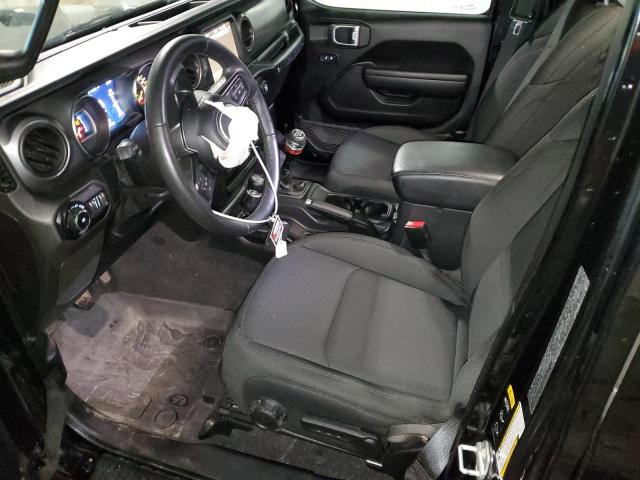 1C4HJXDG8MW748174 - 2021 JEEP WRANGLER U SPORT Schwarz Foto 7