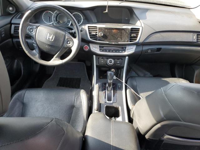 1HGCR2F8XEA138630 - 2014 HONDA ACCORD EXL GRAY photo 8