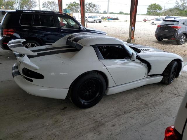 1B3BR65EXTV100119 - 1996 DODGE VIPER RT-10 WHITE photo 3