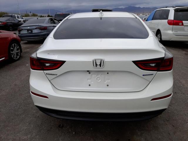 19XZE4F16KE024507 - 2019 HONDA INSIGHT LX WHITE photo 6