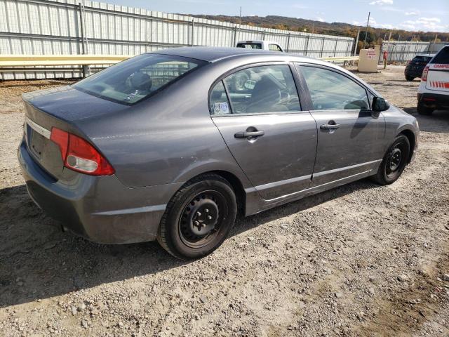 2HGFA16309H338037 - 2009 HONDA CIVIC VP GRAY photo 3