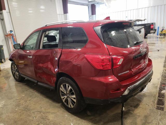 5N1DR2MN1KC596337 - 2019 NISSAN PATHFINDER S MAROON photo 2