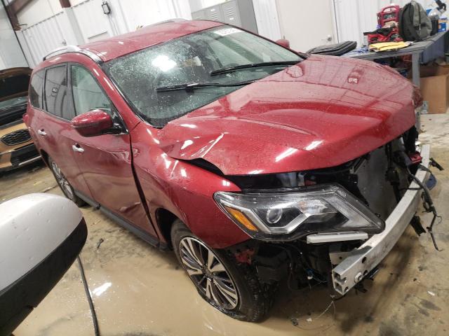 5N1DR2MN1KC596337 - 2019 NISSAN PATHFINDER S MAROON photo 4