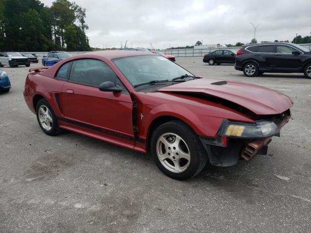 1FAFP40442F143121 - 2002 FORD MUSTANG BURGUNDY photo 4