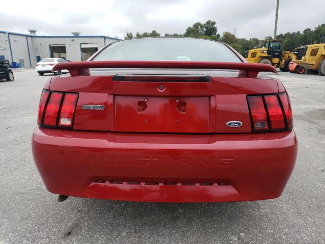 1FAFP40442F143121 - 2002 FORD MUSTANG BURGUNDY photo 6