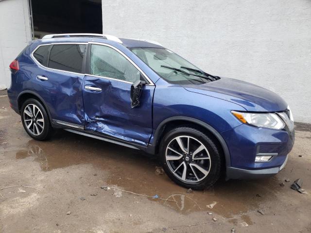 5N1AT2MT2KC778874 - 2019 NISSAN ROGUE S BLUE photo 4