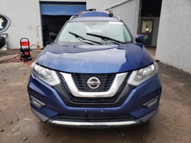 5N1AT2MT2KC778874 - 2019 NISSAN ROGUE S BLUE photo 5