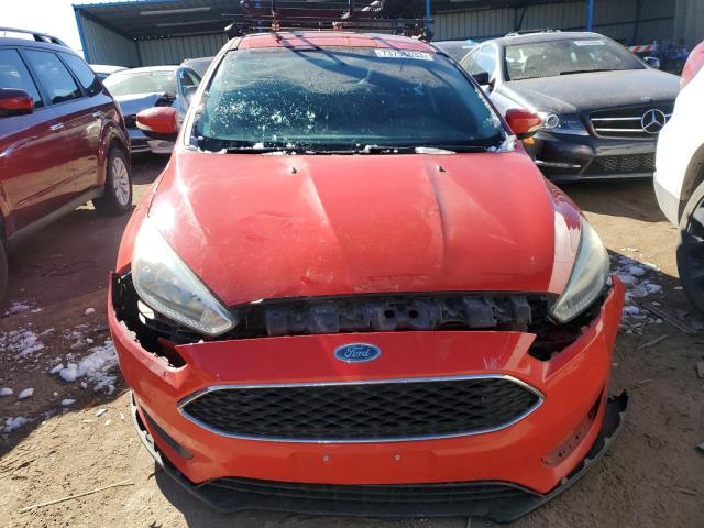 1FADP3K21FL224596 - 2015 FORD FOCUS SE RED photo 5