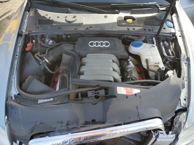 WAUDH74F98N176400 - 2008 AUDI A6 3.2 QUATTRO GRAY photo 11