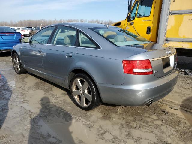 WAUDH74F98N176400 - 2008 AUDI A6 3.2 QUATTRO GRAY photo 2