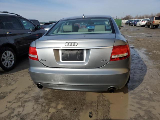 WAUDH74F98N176400 - 2008 AUDI A6 3.2 QUATTRO GRAY photo 6