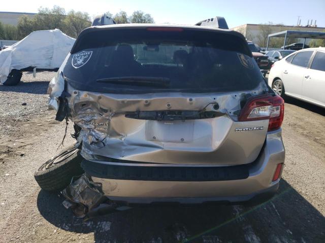 4S4BSBAC2F3233274 - 2015 SUBARU OUTBACK 2.5I SILVER photo 6