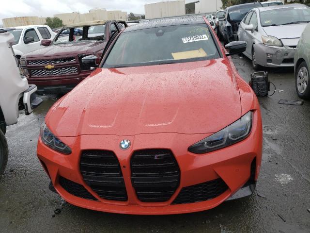 WBS33AY04MFL36678 - 2021 BMW M3 COMPETITION RED photo 5