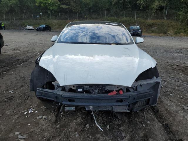 5YJSA1S10EFP38276 - 2014 TESLA MODEL S 白色 照片 5