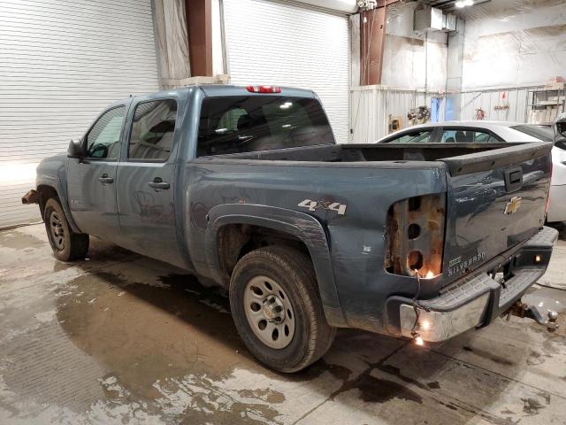 3GCEK23389G260687 - 2009 CHEVROLET SILVERADO K1500 LT BLUE photo 2