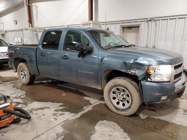 3GCEK23389G260687 - 2009 CHEVROLET SILVERADO K1500 LT BLUE photo 4