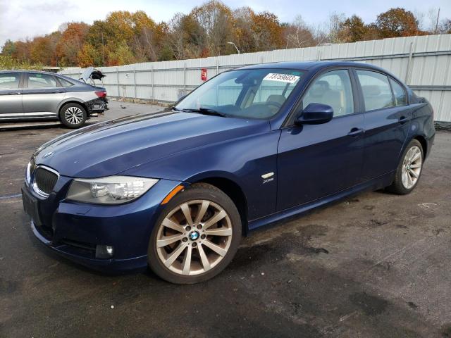 WBAPK7C59BA973669 - 2011 BMW 328 XI BLUE photo 1