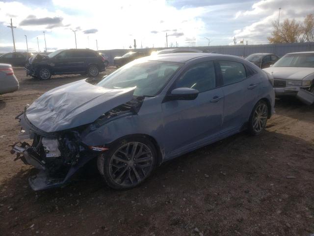 SHHFK7H44MU226052 - 2021 HONDA CIVIC SPORT ნაცრისფერი ფოტო 1