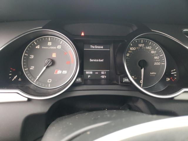 WAUCGAFH3CN007153 - 2012 AUDI S5 PREMIUM PLUS 蓝色 照片 9